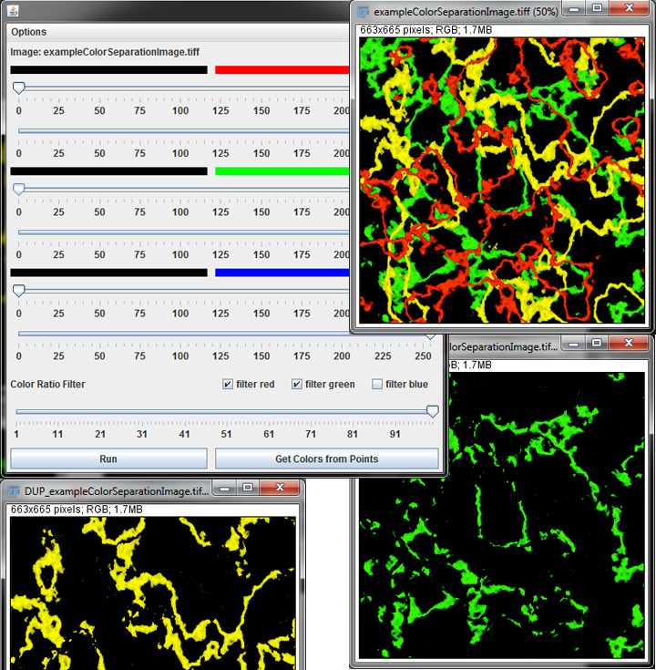 The Color Segmentation Tool for ImageJ